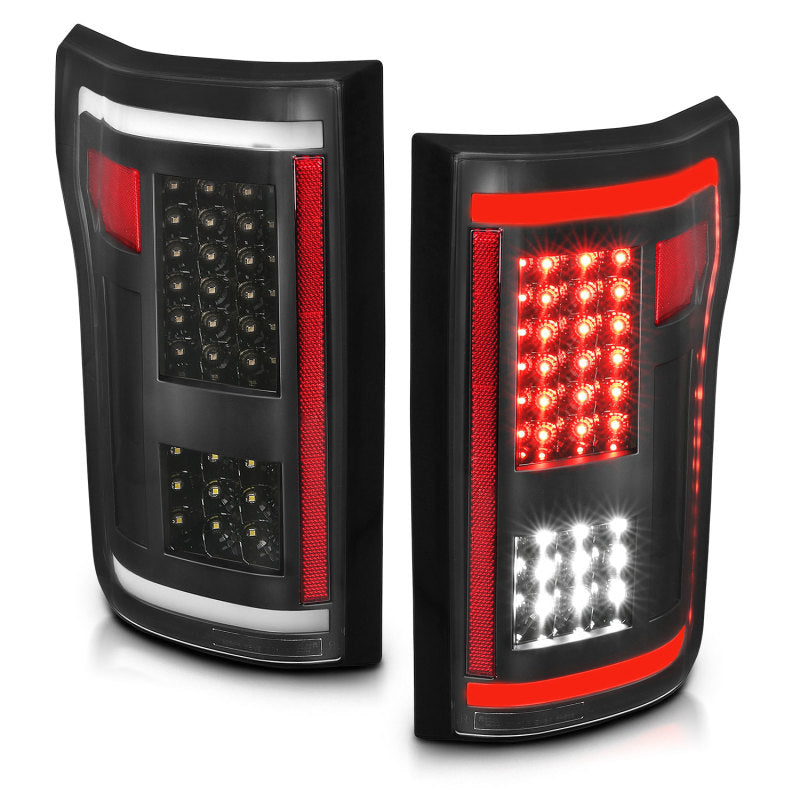 Anzo Ford F-150 15-17 L.E.D Tail Lights G2 Black 311285 Photo - Unmounted
