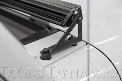 Diode Dynamics 18-21 Jeep JL Wrangler/Gladiator SS50 Hood LED Light Bar Kit - Amber Driving DD6107 DD6107 User 5