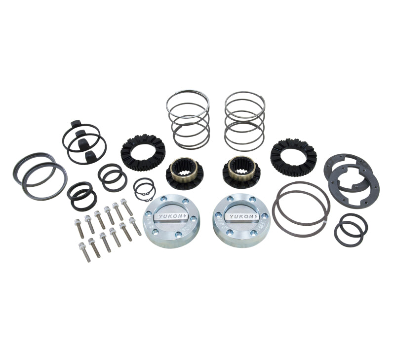 Yukon Gear & Axle Yukon Gear Hardcore Locking Hub Set For GM 8.5in Front & Dana 44 / 19 Spline YHC70007 YHC70007 Photo - Primary