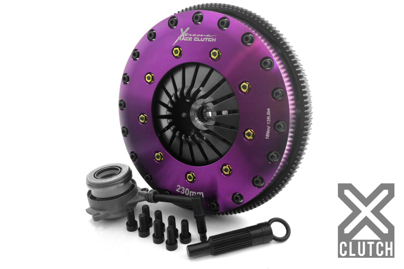 XCLUTCH XCL Clutch - 9in Twin Solid Ceramic Drivetrain Clutch Kits - Multi main image