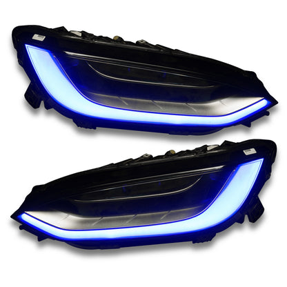 ORACLE Lighting 16-21 Tesla Model X Dynamic ColorSHIFT Headlight & Fog Light DRL Upgrade Kit 1467-332 1467-332 Photo - Unmounted
