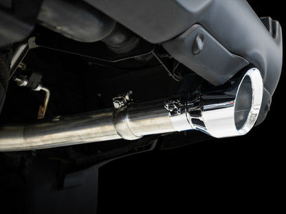 AWE Tuning 09-18 RAM 1500 5.7L (w/Cutouts) 0FG Dual Rear Exit Cat-Back Exhaust - Chrome Silver Tips 3015-32002 3015-32002 Photo - Mounted