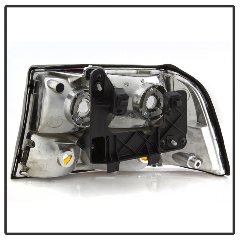SPYDER xTune 98-01 GMC Jimmy S15 (w/Fog Lights) OEM Headlights w/Amber Bumper - Chrm (HD-JH-GS1598-OE-C) 9042690 9042690 Photo - Unmounted