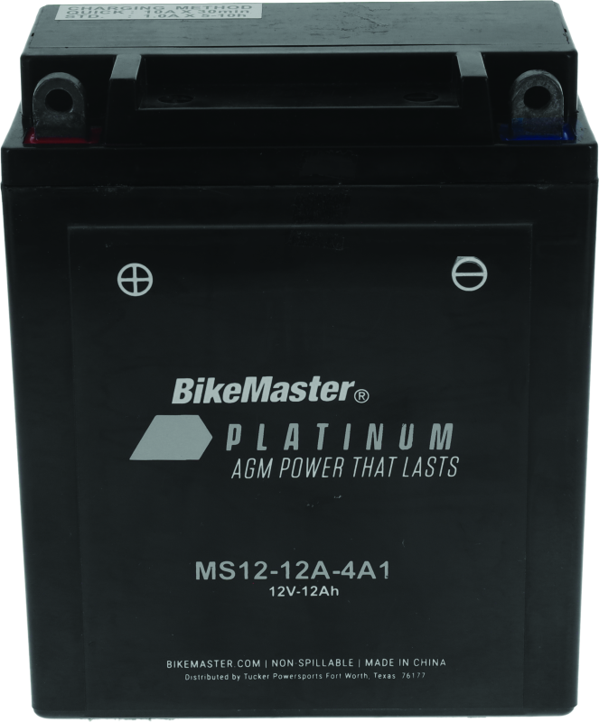BikeMaster AGM Battery - MS12-12A-4A1 780703 780703 Photo - Primary