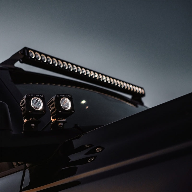 Rigid Industries Revolve 10in Bar w/White Trim Ring 410613 410613 Photo - Mounted