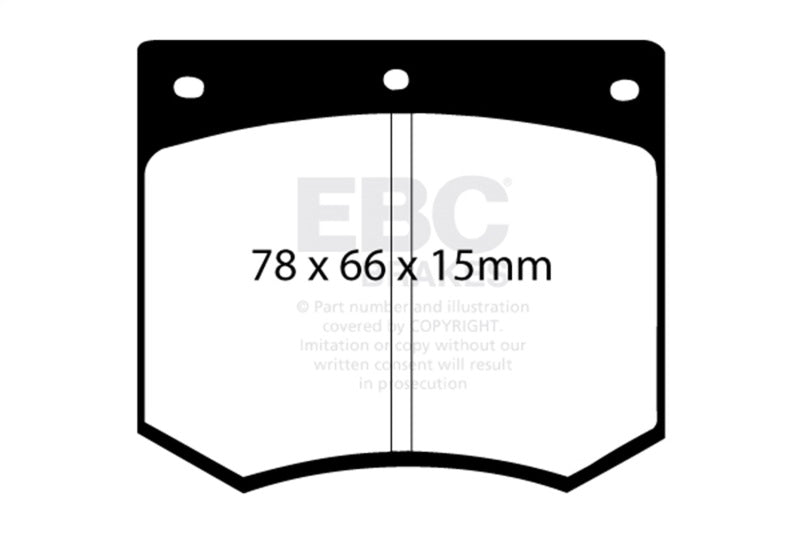 EBC Disc Brake Pad Set DP3291C Photo - Primary