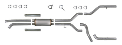 Diamond Eye Performance Diamond Eye KIT 3-1/2in CB DUAL GAS AL TOYOTA TUNDRA 5.7L 07-10 K3422A K3422A Photo - Primary