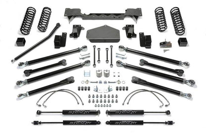 Fabtech 07-18 Jeep JK 4WD 2-Door 3in Crawler System w/Stealth Shocks K4057M K4057M Photo - Primary