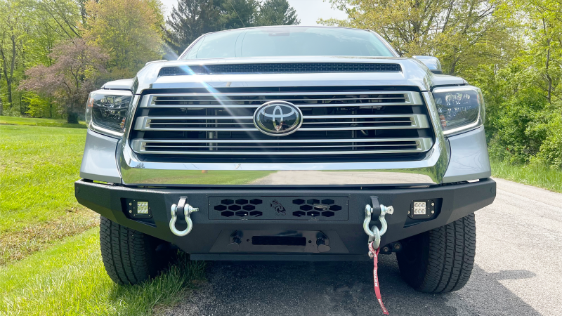 Fishbone Offroad 14-21 Toyota Tundra Front Bumper - Black Texture FB22392 FB22392 Photo - lifestyle view