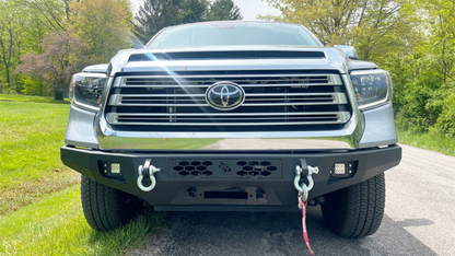 Fishbone Offroad 14-21 Toyota Tundra Front Bumper - Black Texture FB22392 FB22392 Photo - lifestyle view