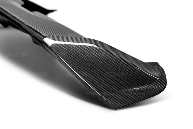 Seibon 2015-2017 Ford Focus ST/RS Hatchback Carbon Fiber Rear Spoiler (3rd Brake Light Not Included) RS16FDFO RS16FDFO Photo - Primary