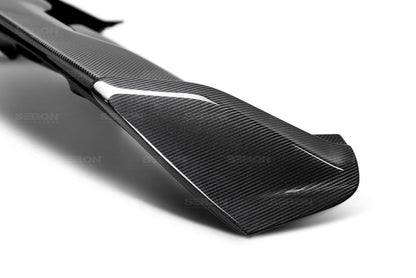 Seibon 2015-2017 Ford Focus ST/RS Hatchback Carbon Fiber Rear Spoiler (3rd Brake Light Not Included) RS16FDFO RS16FDFO Photo - Primary
