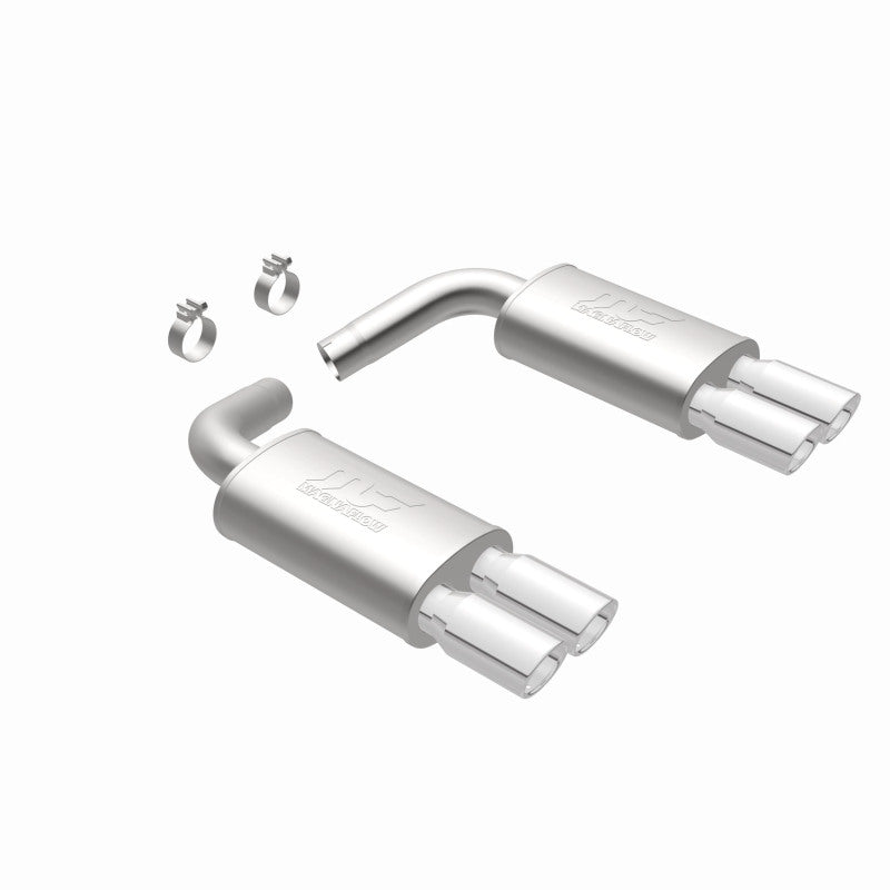 MagnaFlow Chevrolet Corvette Street Series Axle-Back Performance Exhaust System 15623 360 Degree Image Set