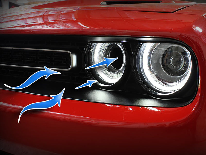 aFe Momentum GT Air Scoop 2019+ Dodge Challenger R/T V8-6.4L HEMI w/ Scat Pack 50-70009S 50-70009S Photo - Unmounted