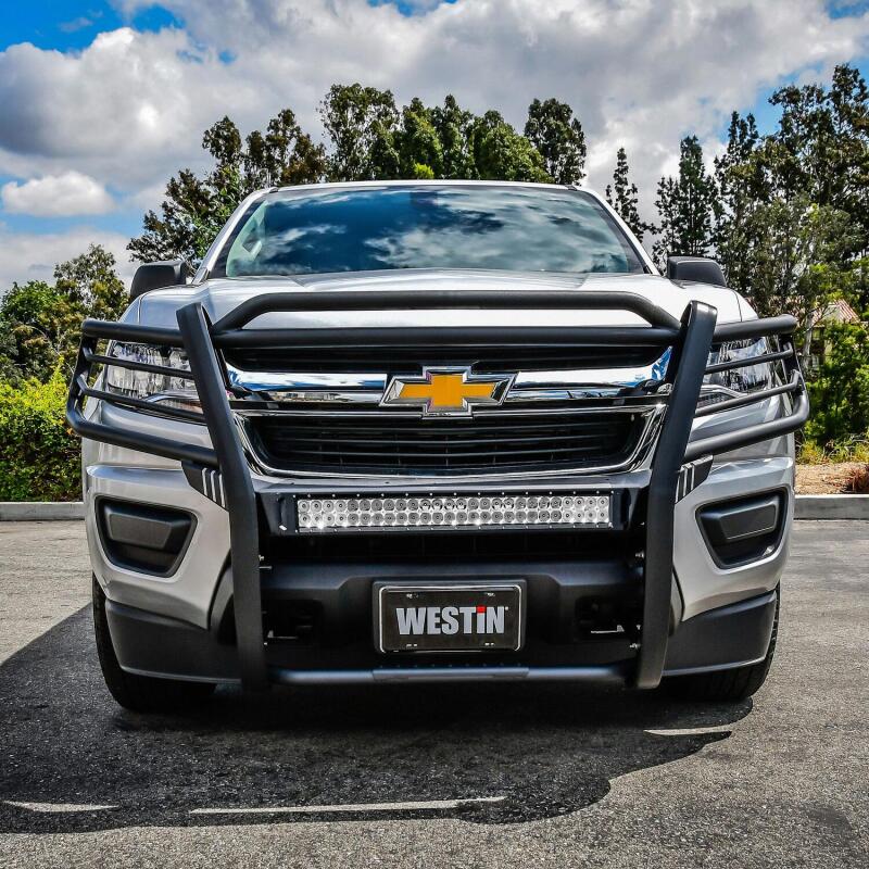 Westin 15-20 Chevrolet Colorado Sportsman X Grille Guard - Textured Black 40-33845 40-33845 Photo - Mounted