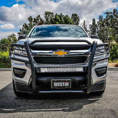 Westin 15-20 Chevrolet Colorado Sportsman X Grille Guard - Textured Black 40-33845 40-33845 Photo - Mounted