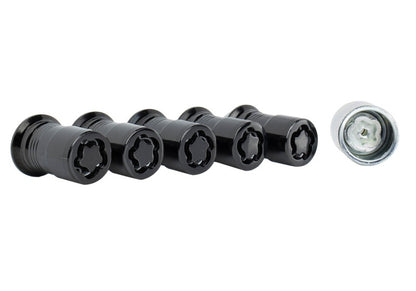 Ford Racing 2023+ Ford Bronco Raptor  M14 x 1.5 Black Security Lug Nut Kit - Set of 5 M-1A043-A5 M-1A043-A5 Photo - Primary