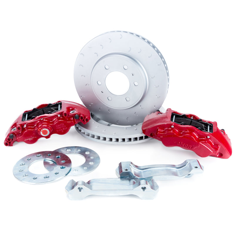 Alcon 2010+ Ford F-150 347x36mm Rotors 6-Piston Red Front Brake Kit *Requires alcAC011507NANA BKF1559BE11 BKF1559BE11 Photo - Primary