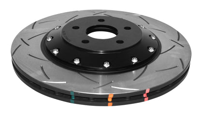 DBA 2016+ Ford Focus RS (LZ Series) 5000 Series Slotted Front Brake Rotor 52968BLKS 52968BLKS Photo - out of package