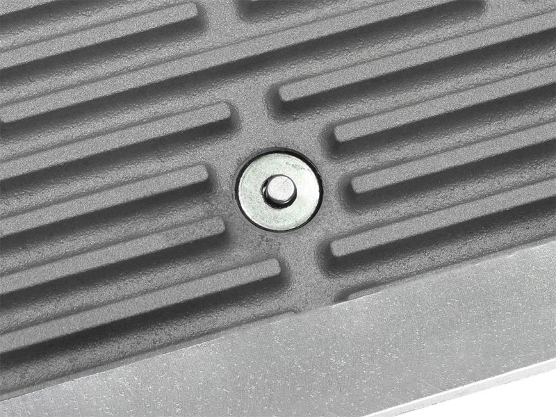 aFe Transmission Pan, Machined Fins - GM Diesel Trucks 01-16 V8-6.6L (td) 46-70070 Photo - Unmounted