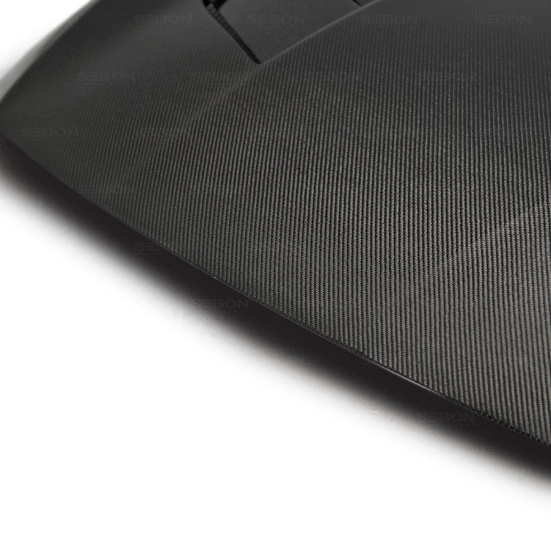 Seibon 18-20 Honda Accord TS-Style Carbon Fiber Hood HD18HDACC-TS HD18HDACC-TS User 4