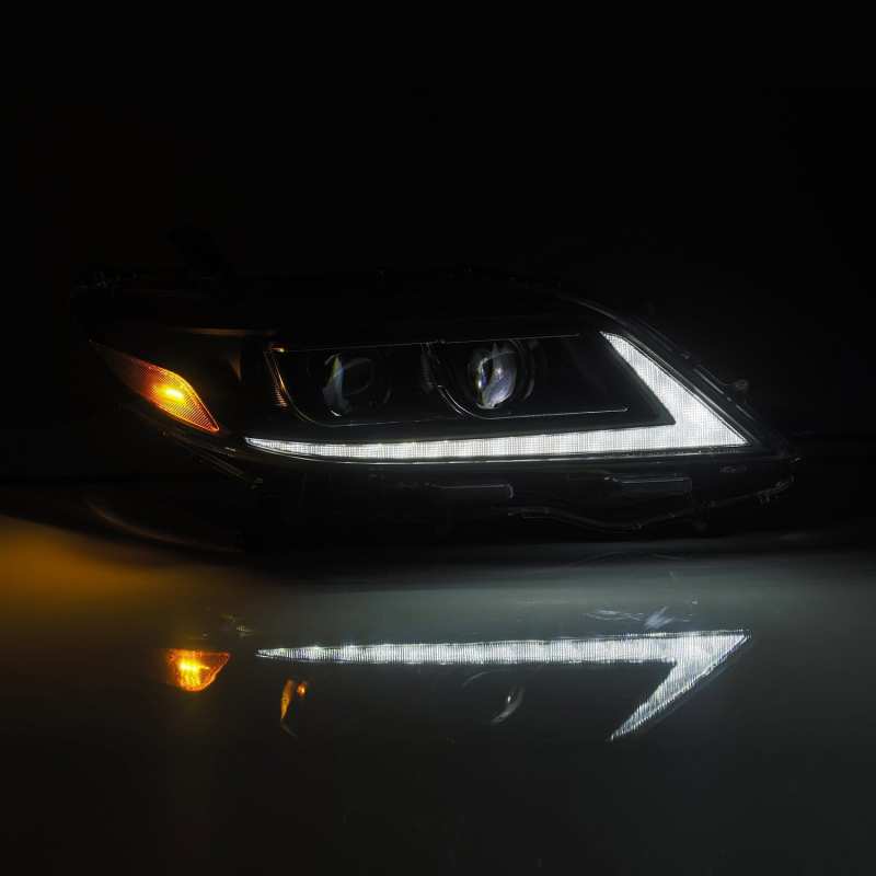 AlphaRex 11-21 Toyota Sienna LUXX LED Proj Headlights Plank Style Black w/Seq Signal/DRL 880766 880766 User 5