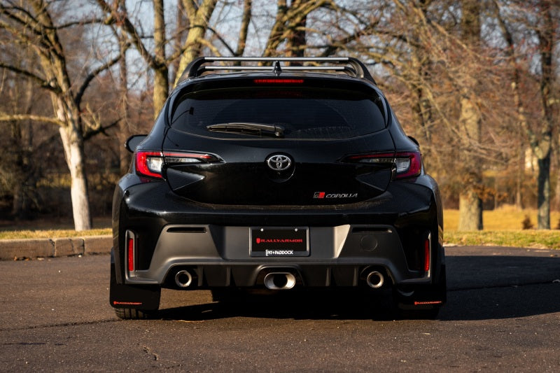 Rally Armor 2023 Toyota GR Corolla Black UR Mud Flap w/ Red Logo MF89-UR-BLK-RD MF89-UR-BLK-RD User 1