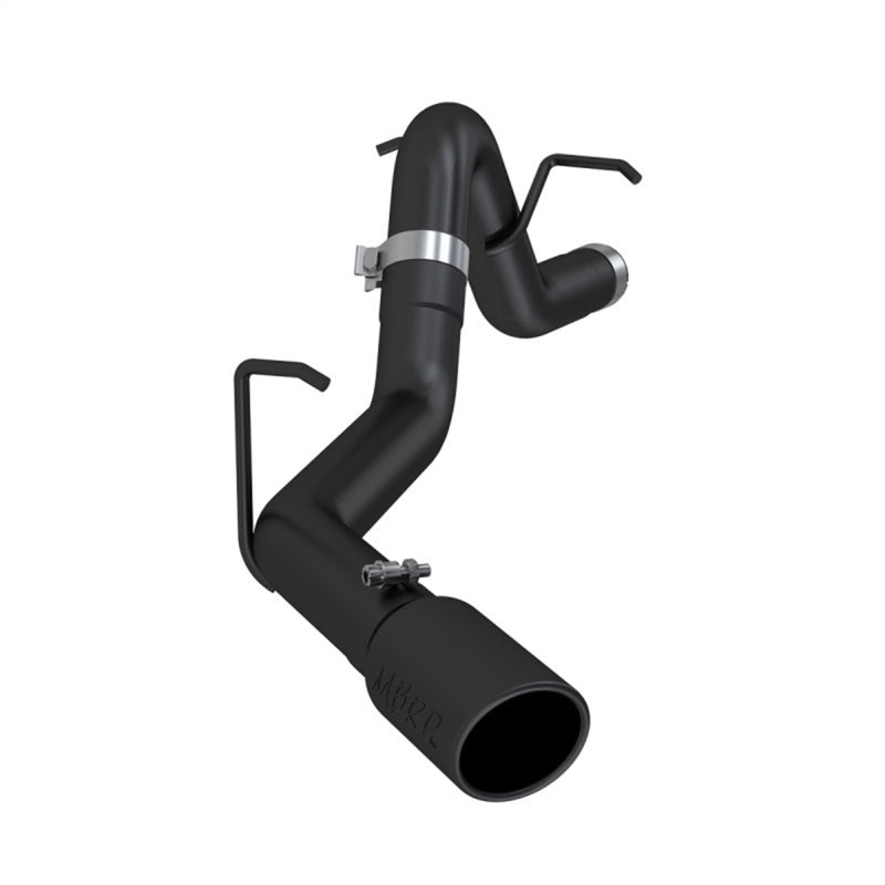 MBRP 16-19 Chevy/GMC Colorado/Canyon Duramax 3in Filter Back Single Side Black Coated Exhaust System S6058BLK S6058BLK Photo - Primary