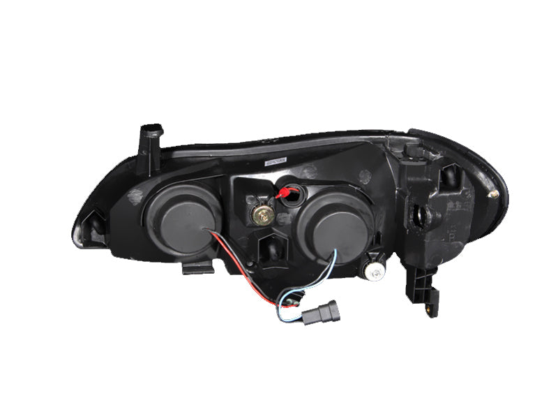 Anzo 2000-2004 Infiniti I30 Projector Headlights w/ Halo Black 121077 Photo - Unmounted