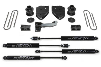Fabtech 4" Budget System w/ Stealth Shocks K2213M Photo - Primary