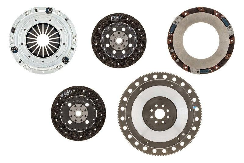 Exedy 2011-17 Mustang 5.0L Organic 23 Teeth 8 Bolt Twin Disc Clutch ET05SRFD ET05SRFD Photo - Primary