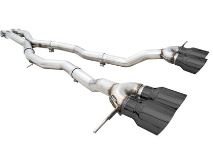 AWE Tuning AWE Track Edition Catback Exhaust for BMW G8X M3/M4 - Diamond Black Tips 3020-42482 3020-42482 Photo - out of package