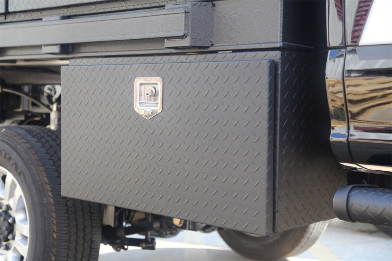 Dee Zee Deezee Universal Tool Box - Specialty Underbed Black BT Alum 36X20X18 (Txt Blk) DZ77TB DZ77TB Photo - Mounted