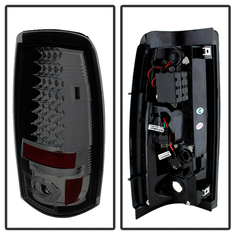 Spyder Chevy Silverado 1500 03-06 (Does Not Fit Stepside)LED Tail Lights Smke ALT-YD-CS03-LED-SM 5001764 5001764 User 1