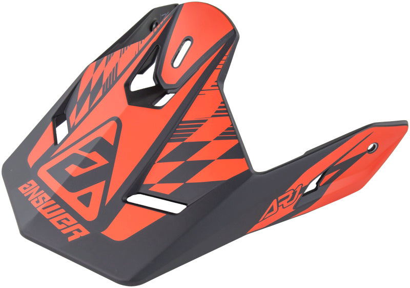 Answer AR1 Sweep Visor Black/Red 442921 442921 User 1