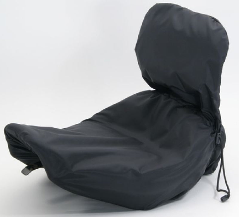 Mustang Motorcycle Mustang Harley Solo Seat w/Driver Backrest Rain Covers - Black 77630 77630 Photo - Primary