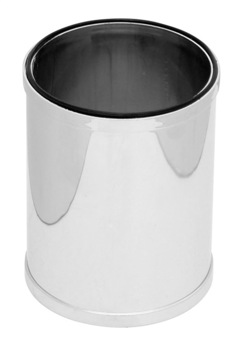 Spectre Straight Intake Tube 3in. OD x 4in. L - Chrome 87081 87081 Photo - Primary