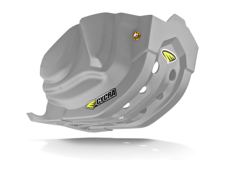 Cycra 17-20 Honda CRF450R/RX Full Combat Skid Plate Grey 1CYC-6238-80 1CYC-6238-80 Photo - Primary