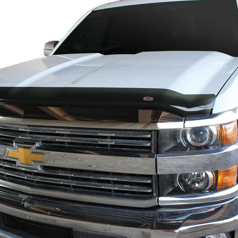 Westin 2015-2018 Chevrolet Silverado 25/3500 Wade Platinum Bug Shield - Smoke 72-91134 72-91134 Photo - Mounted