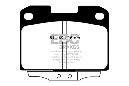 EBC Disc Brake Pad Set DP31098C Photo - Primary
