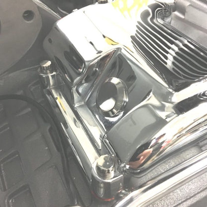 NAMZ 84-05 Big Twin Models Polished Neutral Switch Eliminator NNSE-P01 NNSE-P01 Photo - Primary