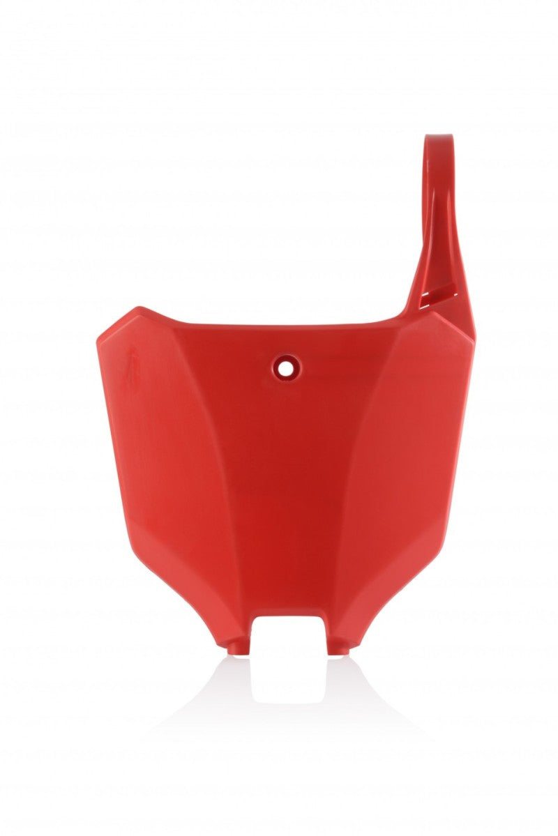 Acerbis 21+ Honda CRF250R/250RX/ CRF450R/RX/ CRF450R-S Front Number Plate - Red 2858850227 2858850227 Photo - Primary