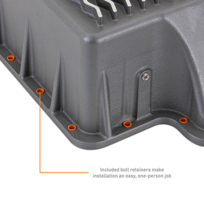 Mishimoto 89-10 Powerstroke E4OD 4R100 5R110 Trans Pan Cast GR MMTP-F2D-89 MMTP-F2D-89 User 5