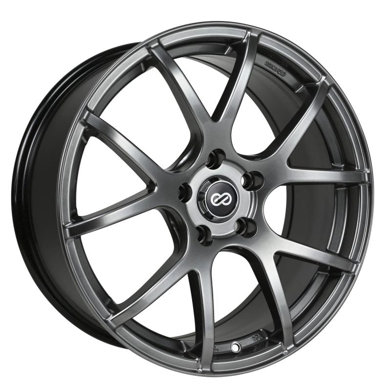 Enkei M52 Wheel Hyper Black 18x8 +40 5x110 480-880-5140HB Photo - Primary