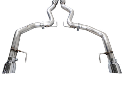 AWE Tuning AWE 2024 Ford Mustang GT Fastback S650 RWD Track Edition Catback Exhaust w/ Dual Chrome Silver Tips 3020-32650 3020-32650 Photo - out of package
