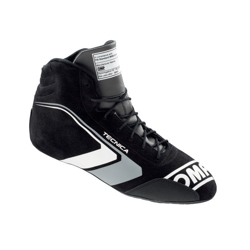 OMP Tecnica Shoes Black/Anthracite - Size 45 (Fia 8856-2018) IC0-0823-A01-077-45 IC0-0823-A01-077-45 Photo - Primary
