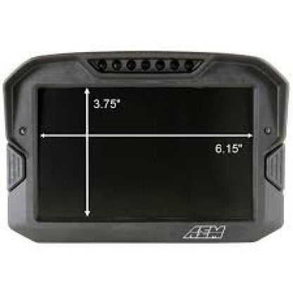 AEM Electronics Digital Dash, CD-7LG, Carbon Housing, Data Logging, GPS, CAN Bus, Kit 30-5703 Photo - out of package