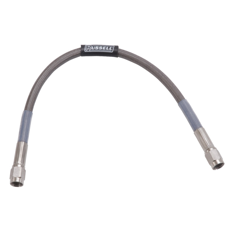 Russell 12" Straight -3 AN To Straight -3 AN Competition Brake Hose 656020 Photo - Primary