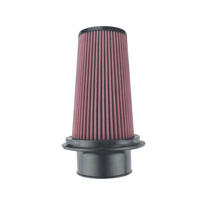 Injen 8-Layer Oiled Cotton Gauze Air Filter 3.75in ID/ 7in Base / 8.8in Height / 5in Top X-1109-BR X-1109-BR Photo - Primary