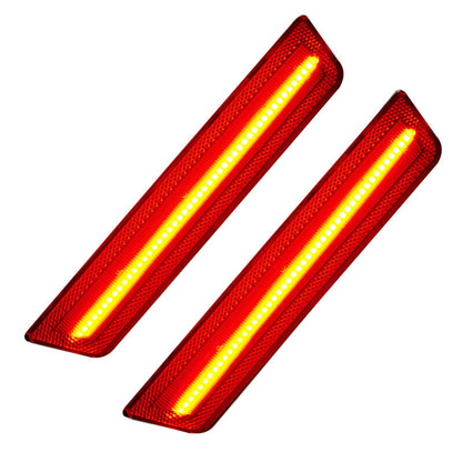 ORACLE Lighting Oracle 11-14 Dodge Charger Concept Sidemarker Set (Rear Only) - Clear - No Paint 9834-019 9834-019 Photo - in package